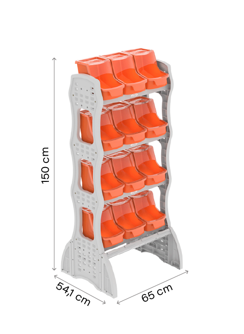 PDV CHECK STAND 12 Plastpet